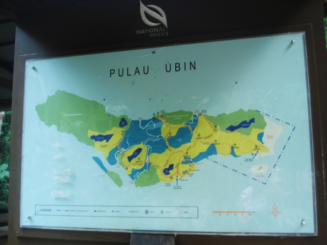 Pulau Ubin Map